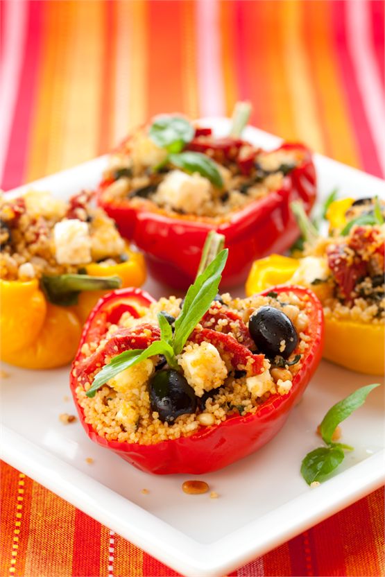 Stuffed peppers - for Recipe page on homepage